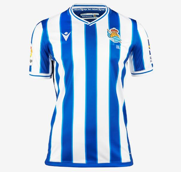 Real Sociedad Home Kit Soccer Jersey 2020/21